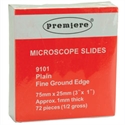 plain microscope slides