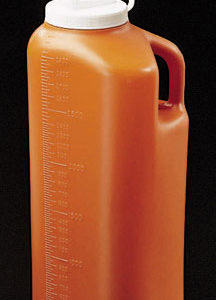SAFE-D-Spense urine container